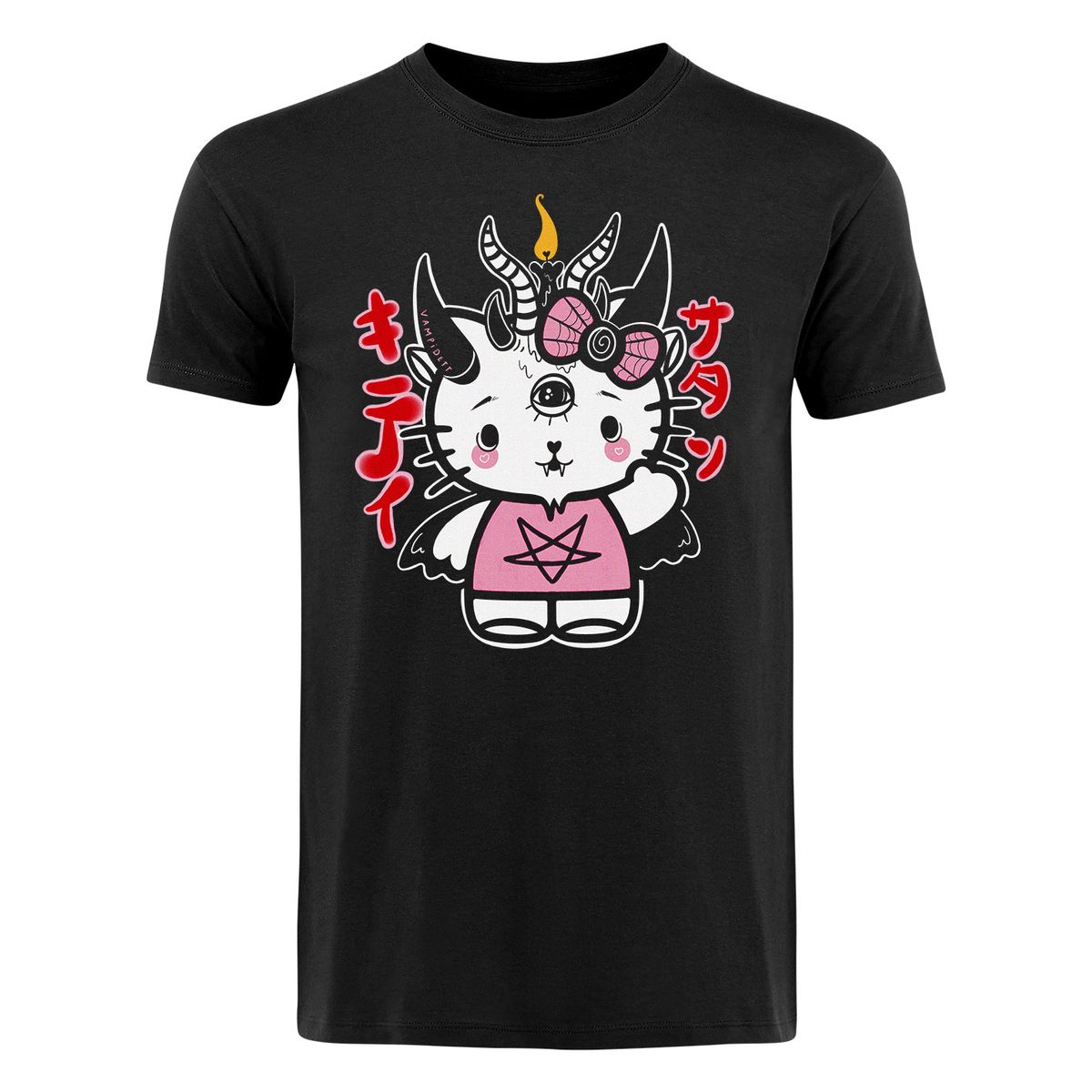 Vampidett - Dark Kitty - T-paita