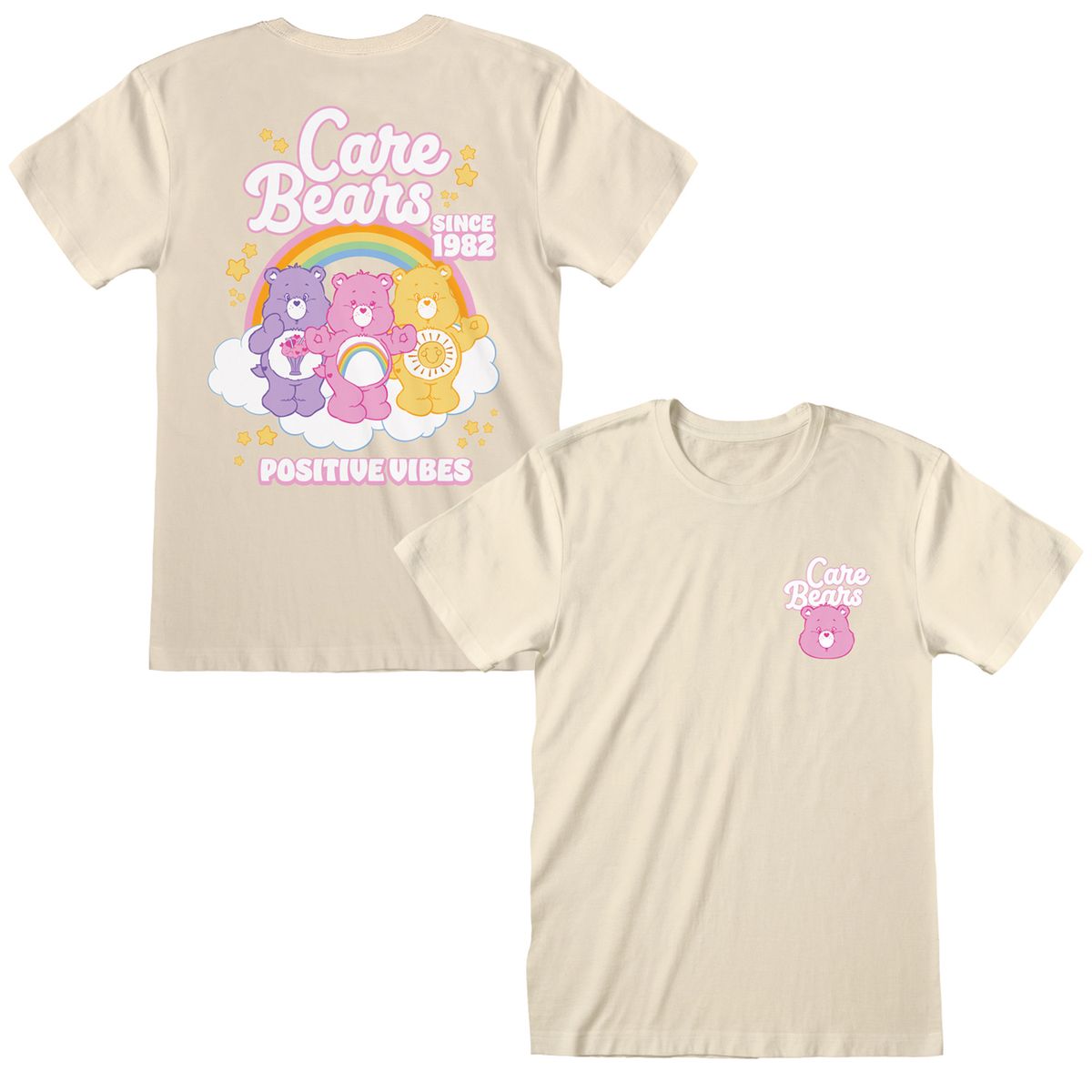 Care Bears - Positive Vibes - T-paita