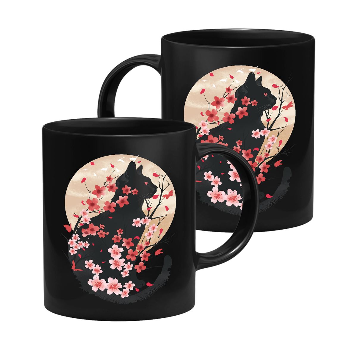 Dan Fajardo - Cat Cherry Blossom - Muki