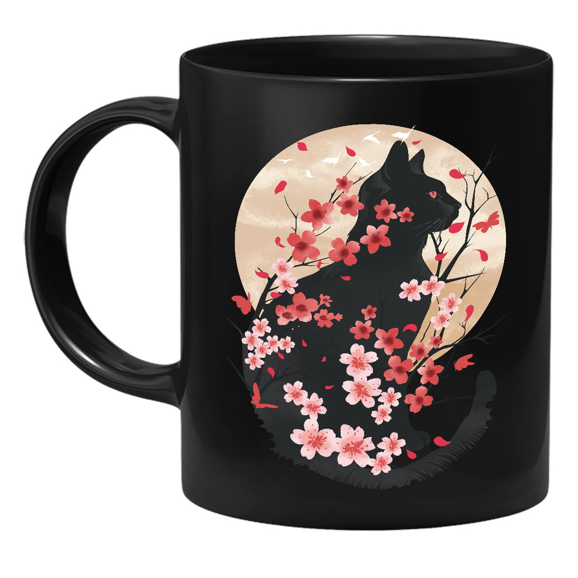 Dan Fajardo - Cat Cherry Blossom - Muki