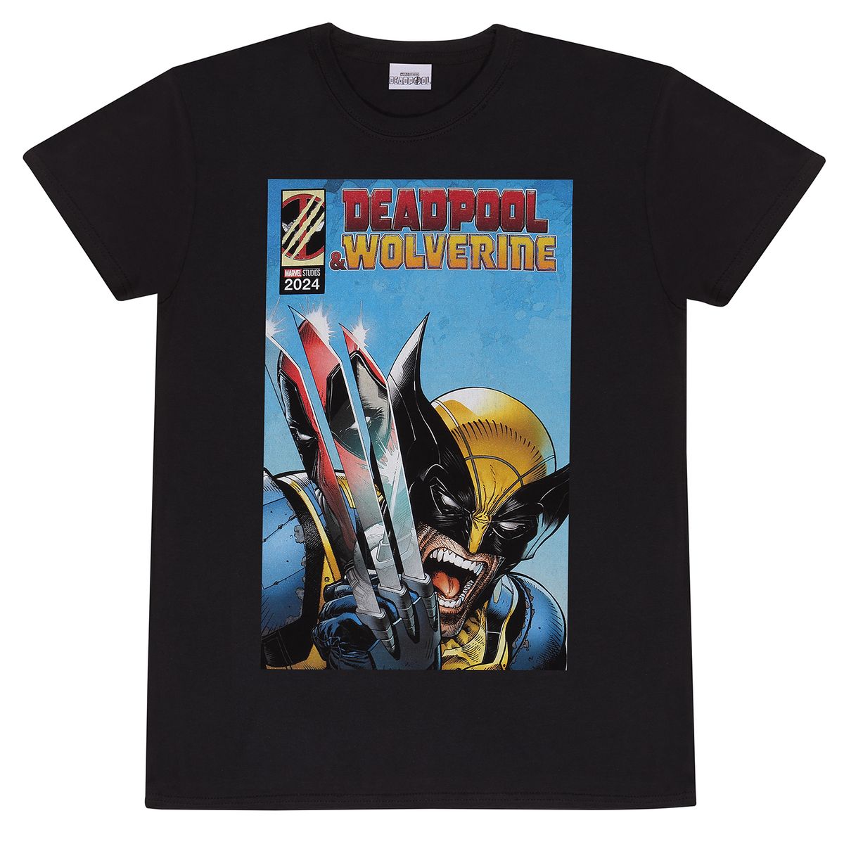 Deadpool - Wolverine Reflection - T-paita