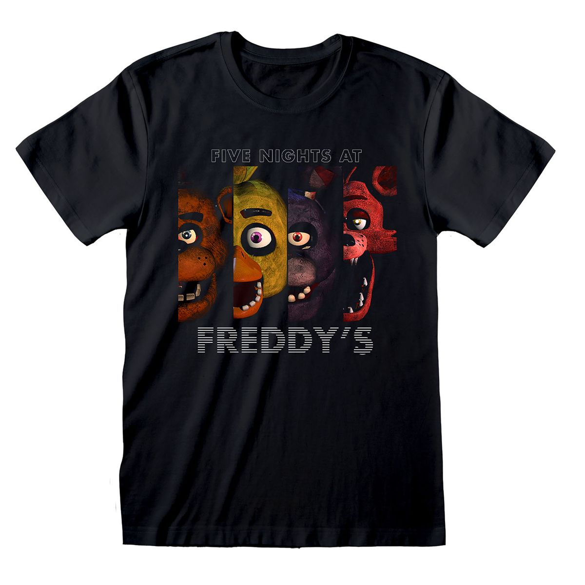 Five Nights at Freddy's - Panel x4 Character - T-paita