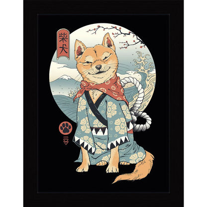 Vincent Trinidad - Shiba Inu - Kehystetty taidejuliste
