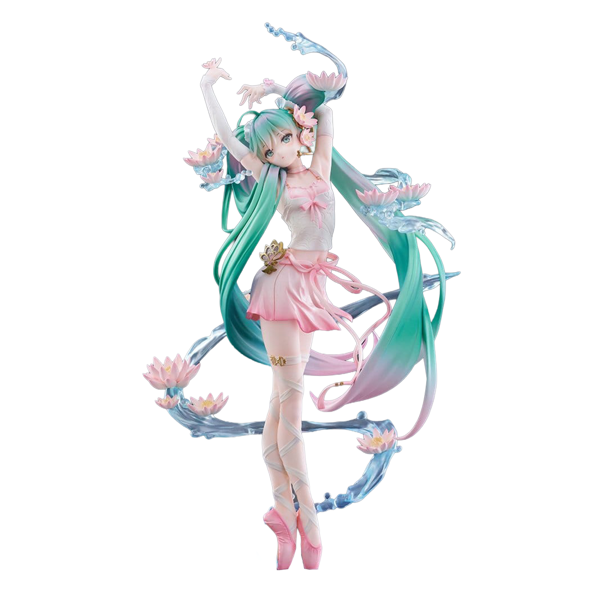 Hatsune Miku - F:NEX PVC Statue 1/7 Water Lily Ver. - Figuuri (keräilyhahmo)