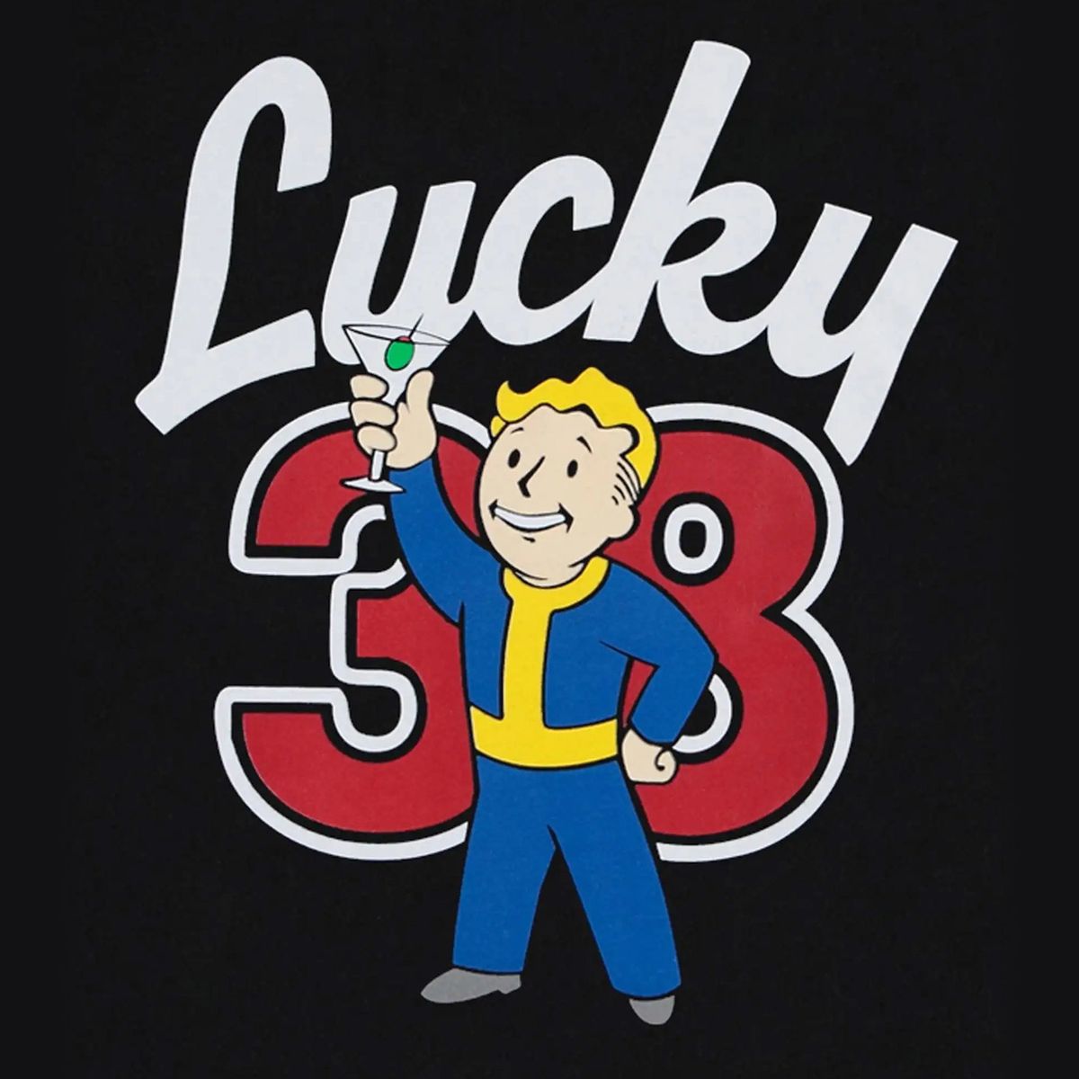 Fallout - Lucky 38 Cocktail - T-paita