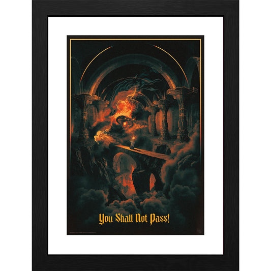 The Lord of the Rings - You Shall Not Pass - Framed Art Print