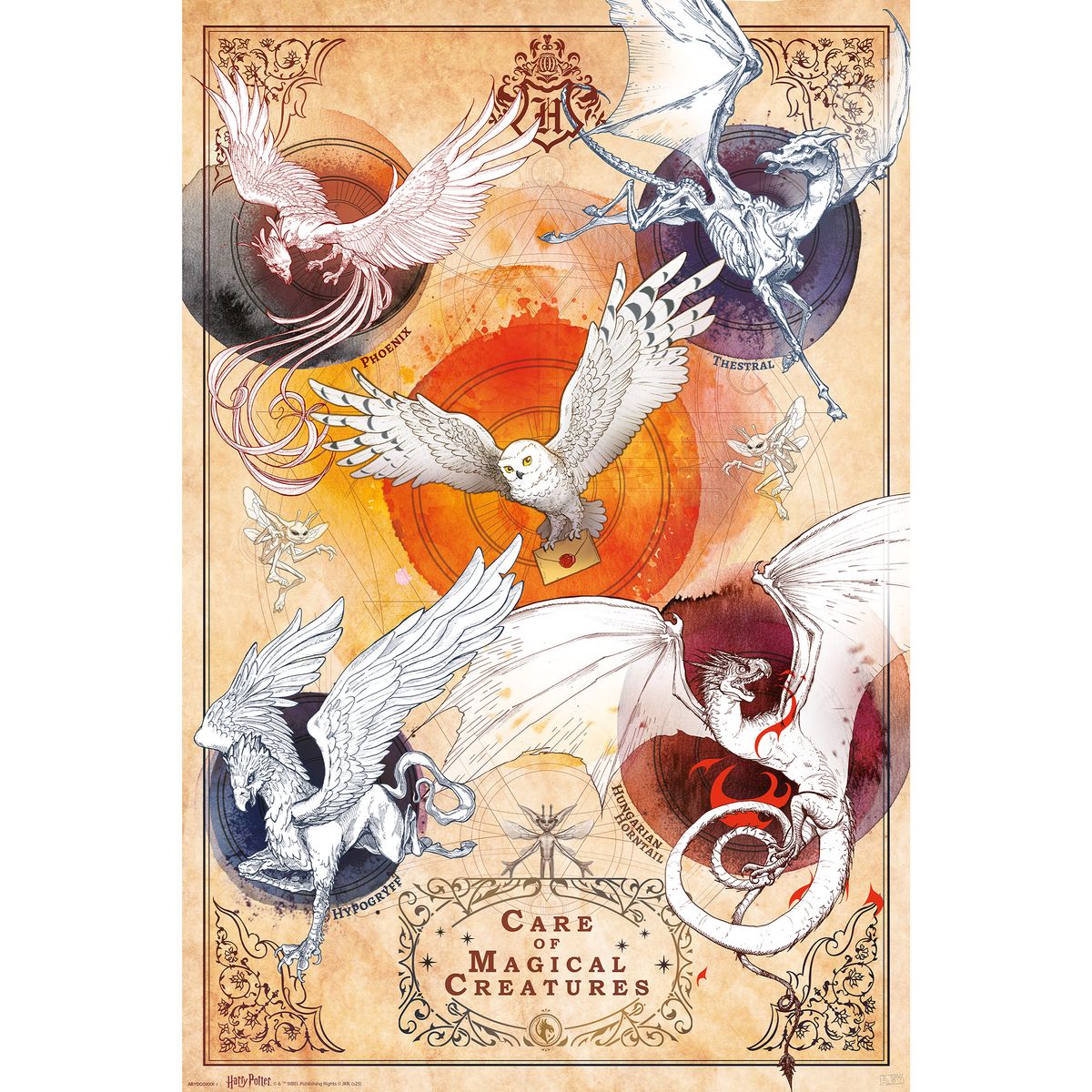 Harry Potter - Magical Creatures - Juliste