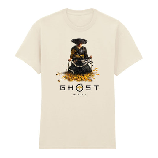 Ghost of Yotei - Atsu Kneeling - T-paita