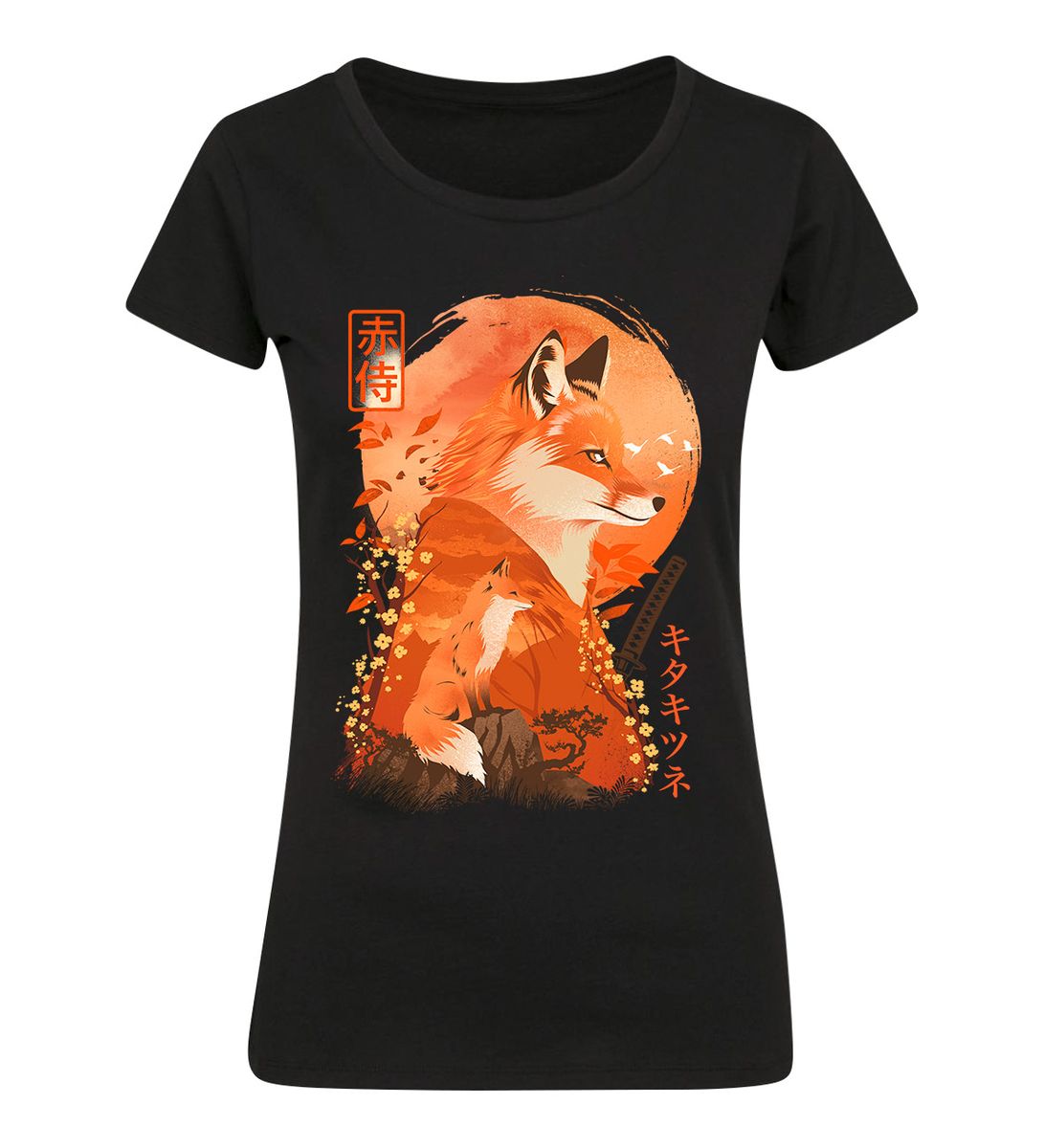 Dan Fajardo - Red Fox - Naisten T-paita
