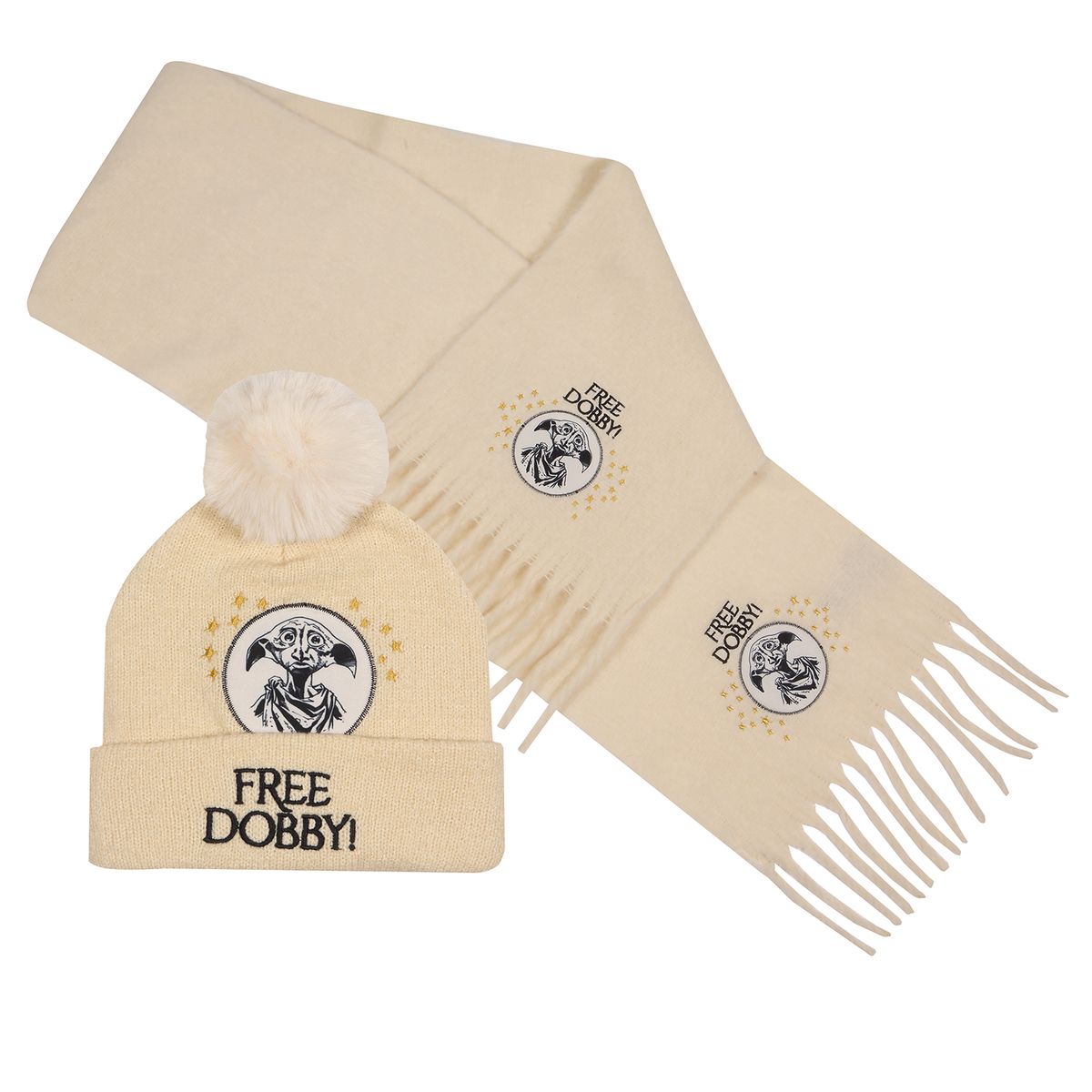 Harry Potter - Free Dobby - Huivi & pipo (setti)