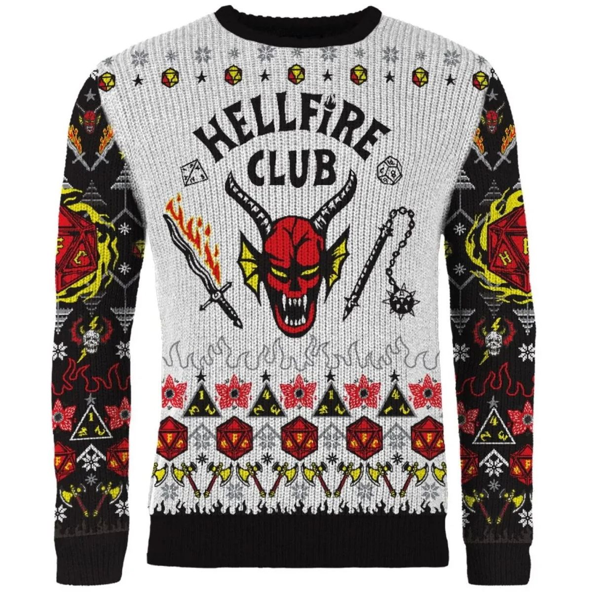 Stranger Things - Hellfire Club - Jouluneule / joulupaita