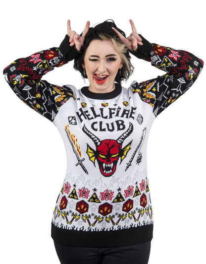 Stranger Things - Hellfire Club - Jouluneule / joulupaita