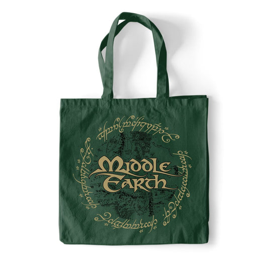 Taru sormusten herrasta - Middle Earth - Kangaskassi (olkalaukku)