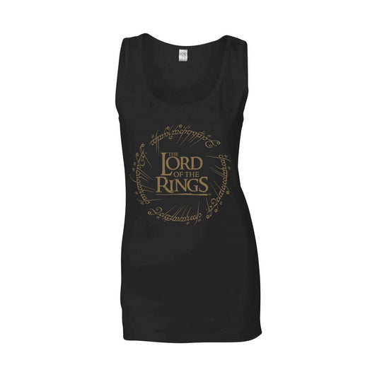 Taru sormusten herrasta - Logo - Tank-toppi (hihaton paita)