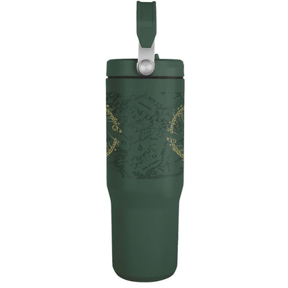 Taru sormusten herrasta - Map Inscription - Iso juomapullo (tumbler)