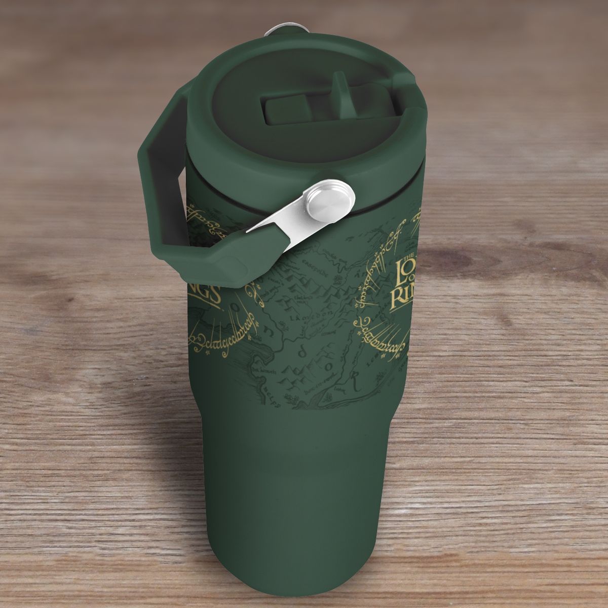 Taru sormusten herrasta - Map Inscription - Iso juomapullo (tumbler)