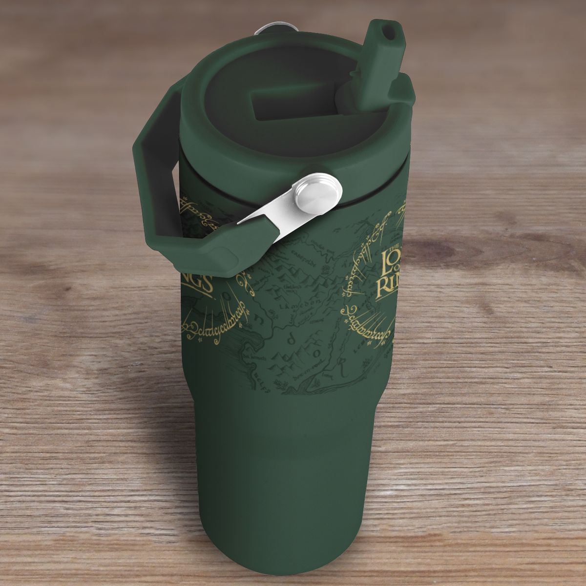 Taru sormusten herrasta - Map Inscription - Iso juomapullo (tumbler)