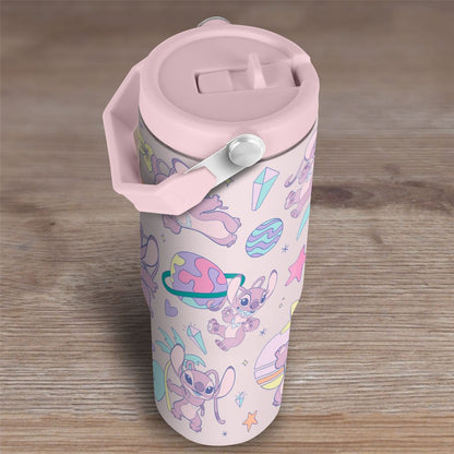 Lilo & Stitch - Angel Planetary - Iso juomapullo (tumbler)