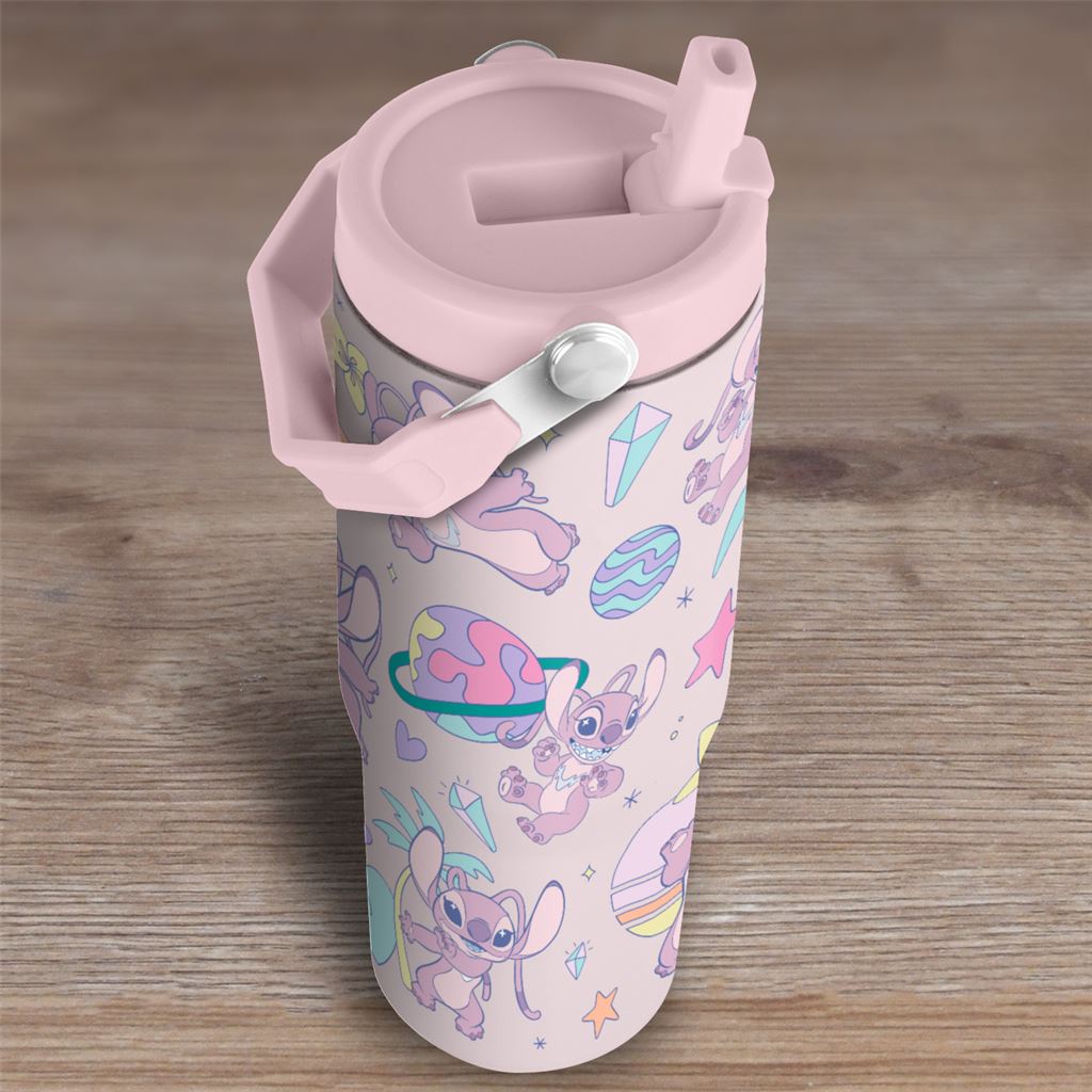Lilo & Stitch - Angel Planetary - Iso juomapullo (tumbler)