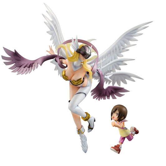 Digimon Adventure - Precious G.E.M. Series PVC Statue Angewomon & Hikari Yagami - Figuuri (keräilyhahmo)