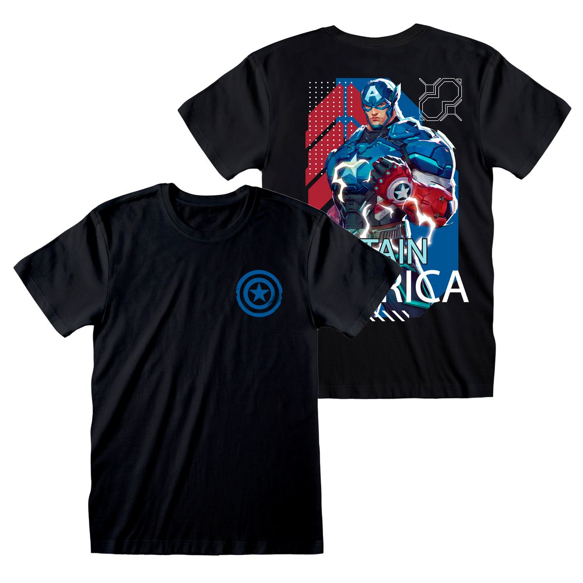 Marvel Rivals - Captain America - T-paita