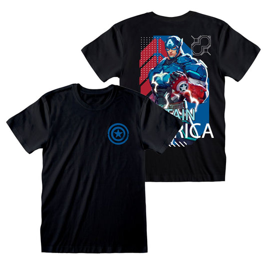 Marvel Rivals - Captain America - T-paita