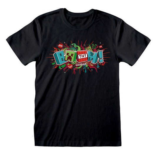 Minecraft - Boom - T-paita