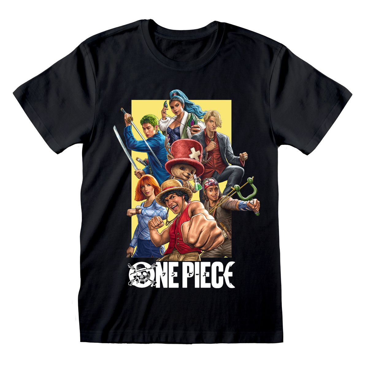 One Piece - Full Cast - T-paita