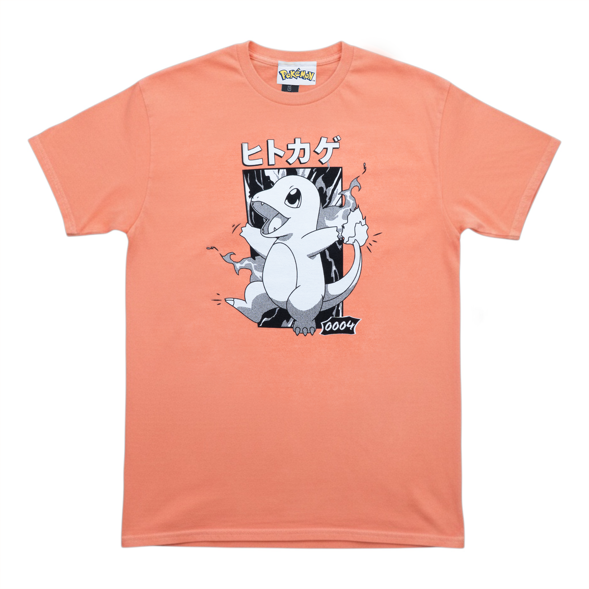 Pokémon - Charmander Katakana - T-paita