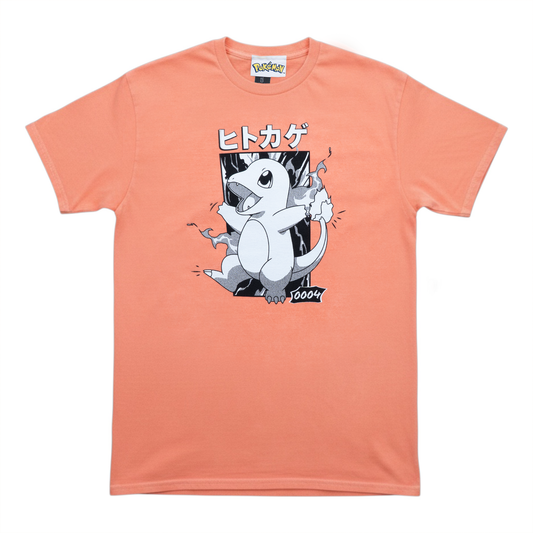 Pokémon - Charmander Katakana - T-paita