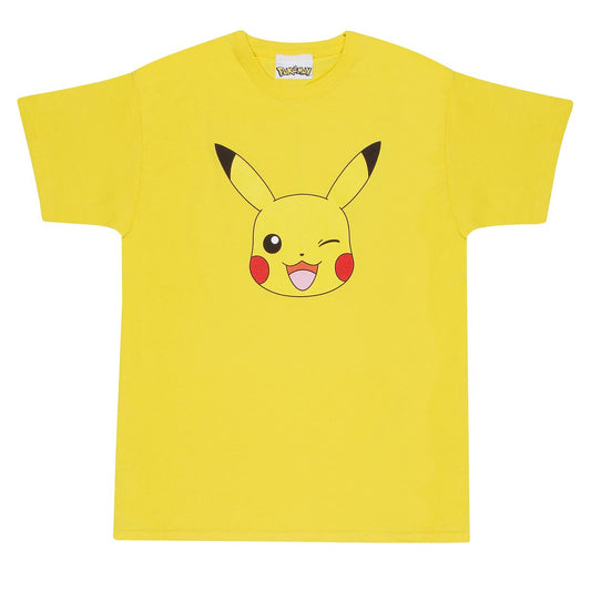 Pokémon - Pikachu Face - Lasten T-paita