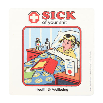 Steven Rhodes - Sick Of Your Shit - Lasinalunen