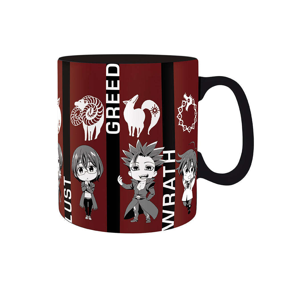 Seven Deadly Sins - Chibi sins - Iso muki (XXL-koko)