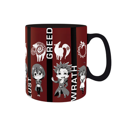 Seven Deadly Sins - Chibi sins - Iso muki (XXL-koko)
