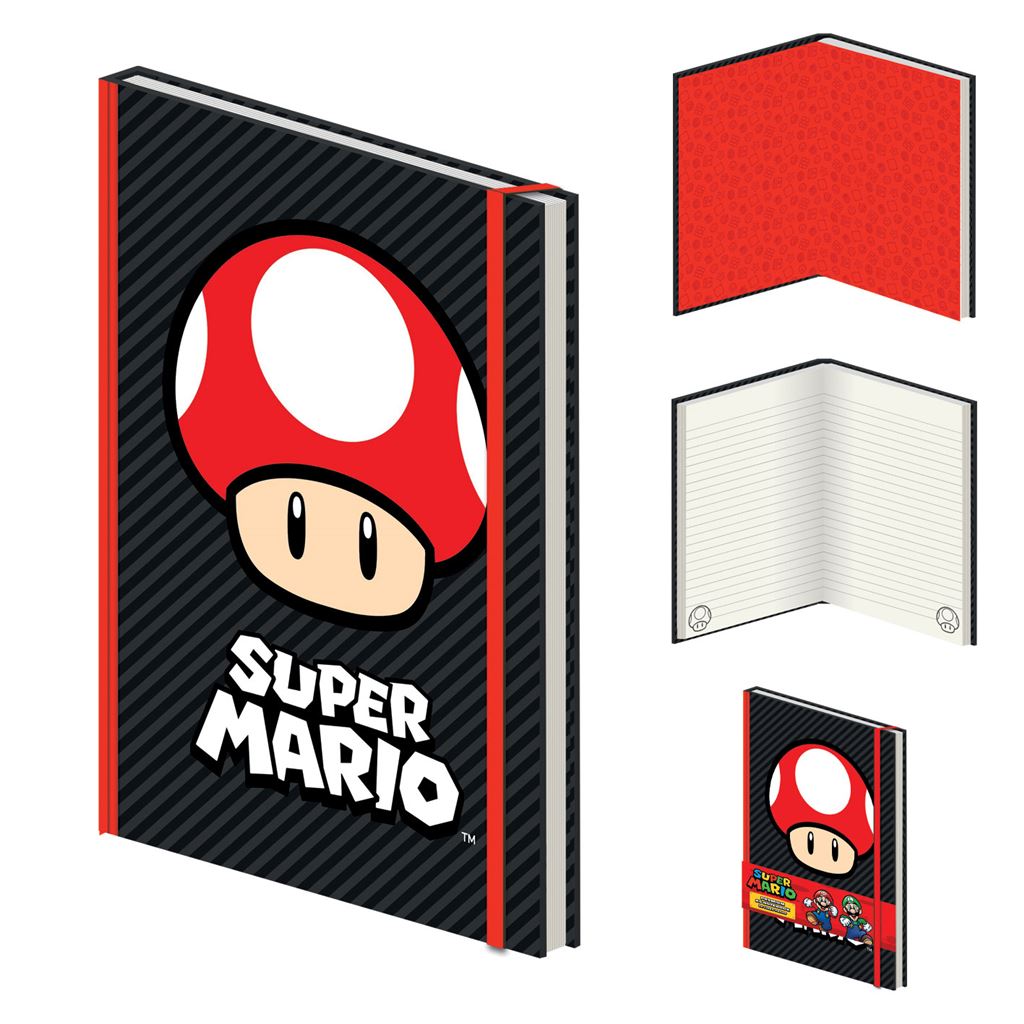 Super Mario - Mushroom - Muistikirja