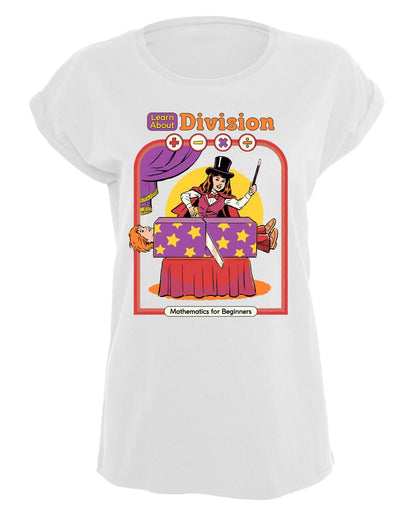 Steven Rhodes - Learn about Division - Naisten T-paita