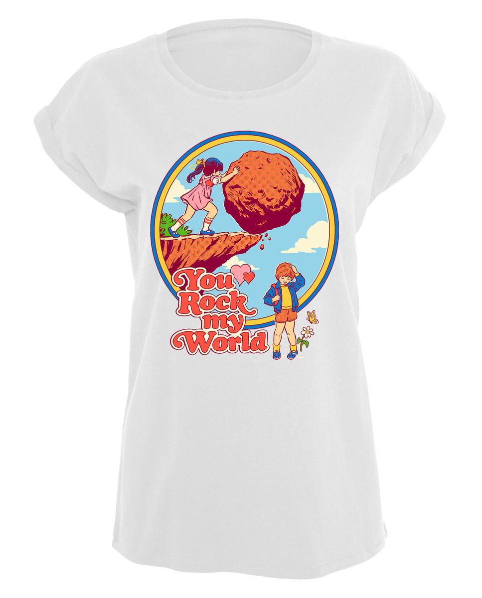 Steven Rhodes - You rock my world - Naisten T-paita