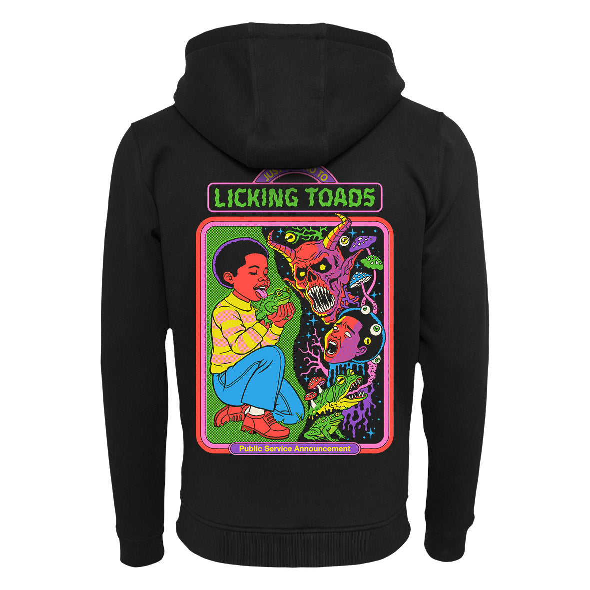 Steven Rhodes - Licking Toad - Vetoketjuhuppari