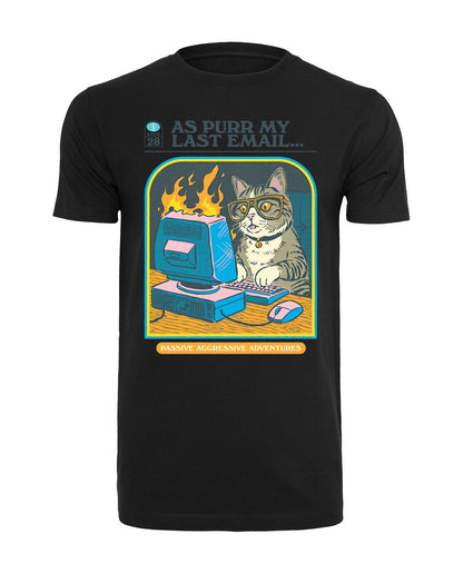 Steven Rhodes - As Purr My Last Email - T-paita