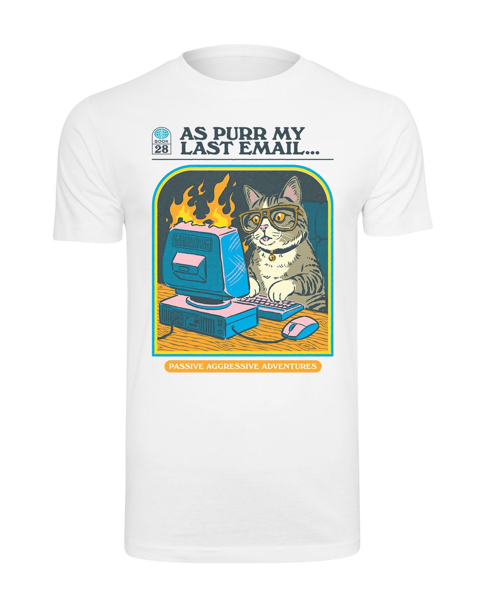 Steven Rhodes - As Purr My Last Email - T-paita