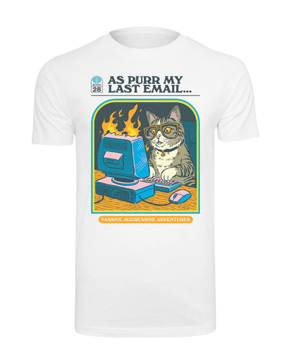 Steven Rhodes - As Purr My Last Email - T-paita