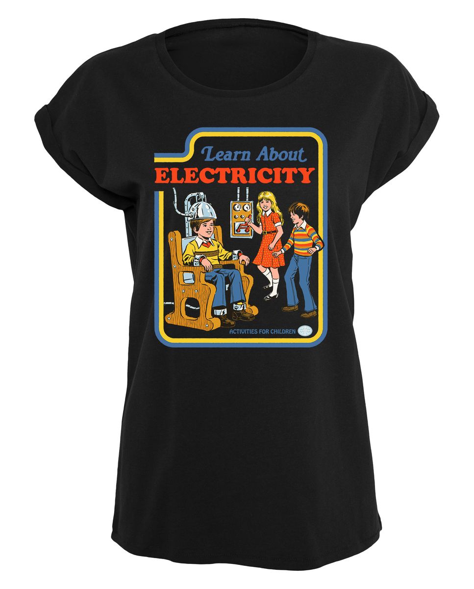 Steven Rhodes - Learn About Electricity - Naisten T-paita