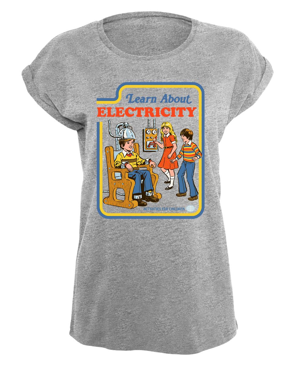Steven Rhodes - Learn About Electricity - Naisten T-paita