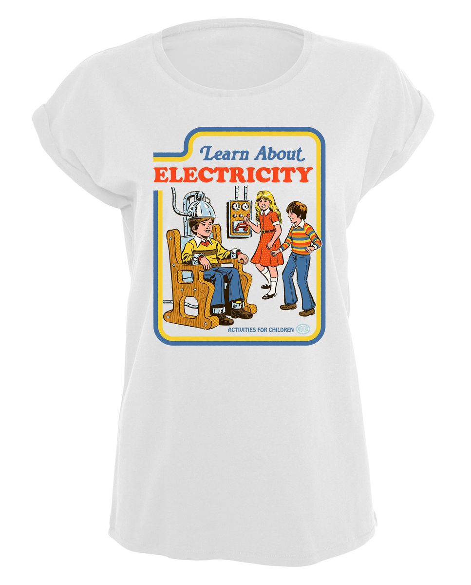 Steven Rhodes - Learn About Electricity - Naisten T-paita