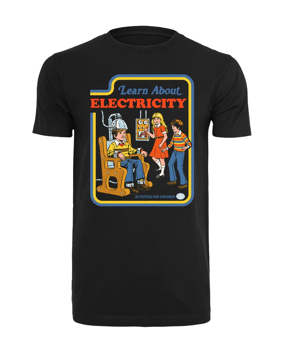 Steven Rhodes - Learn About Electricity - T-paita