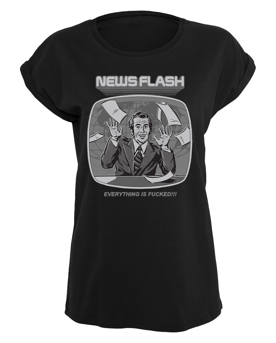Steven Rhodes - Newsflash - Naisten T-paita