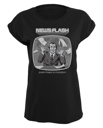 Steven Rhodes - Newsflash - Naisten T-paita