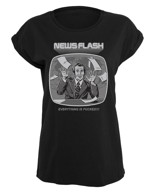 Steven Rhodes - Newsflash - Naisten T-paita