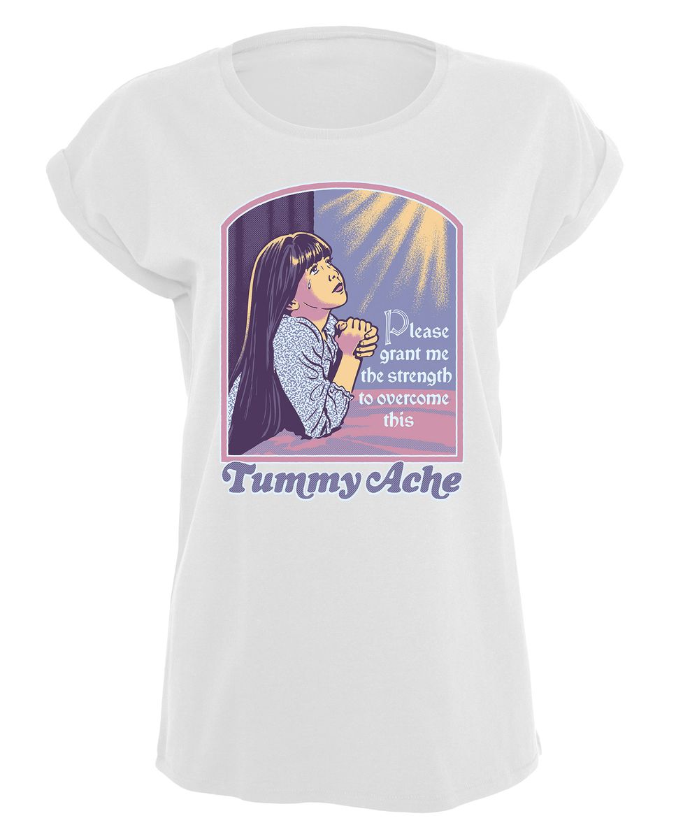 Steven Rhodes - Tummy Ache - Naisten T-paita