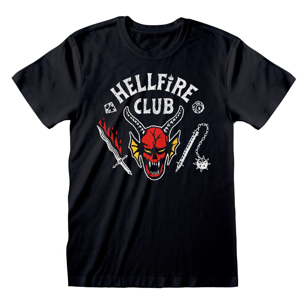 Stranger Things - Hellfire Club Logo - T-paita